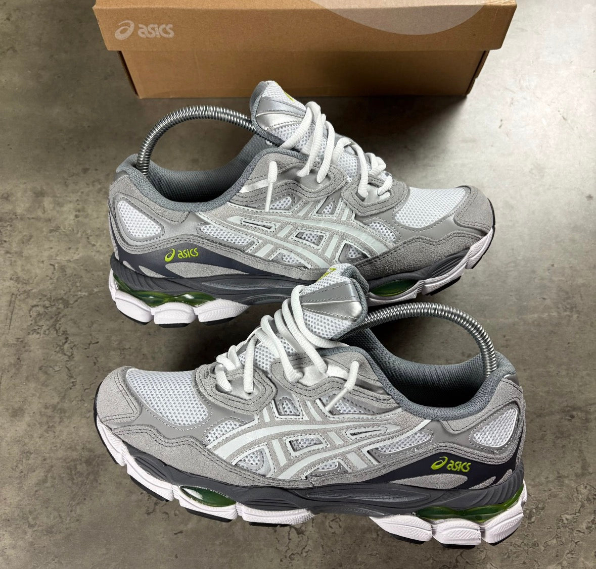 Asics Gel NYC White Glacier Grey