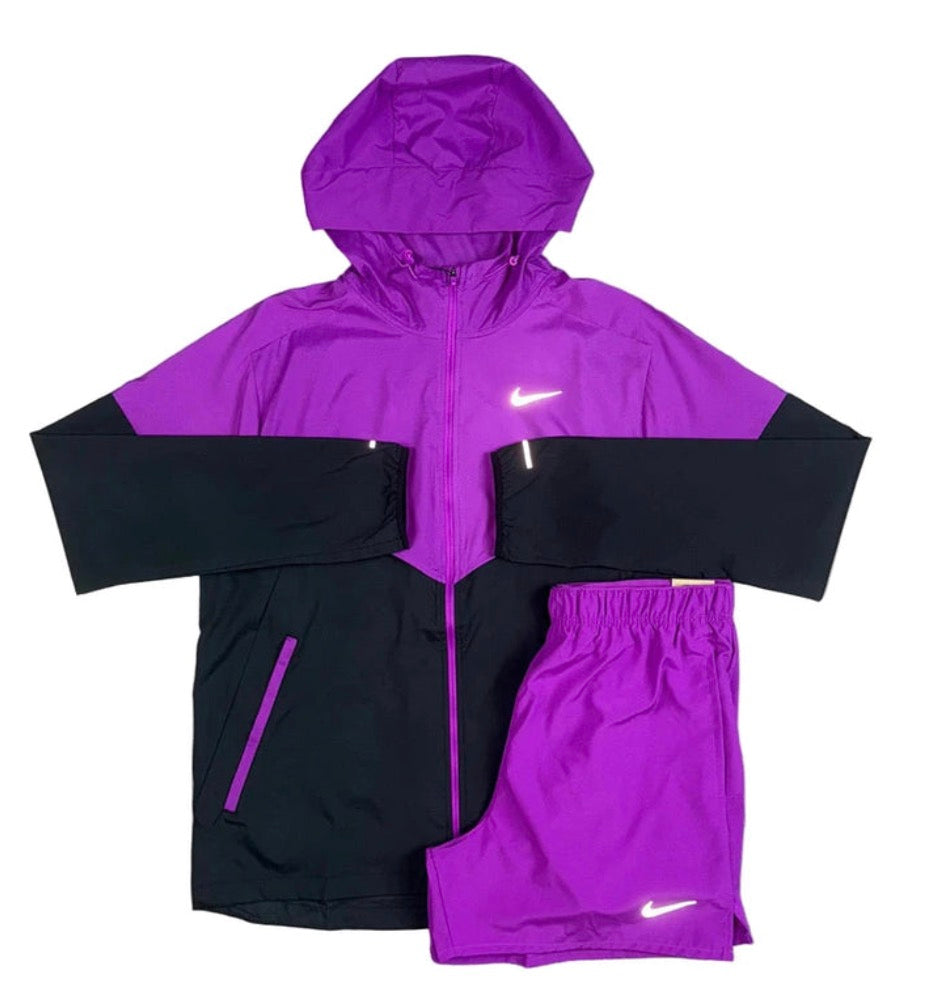 NIKE - PURPLE UV AND CHALLENGER SHORTS