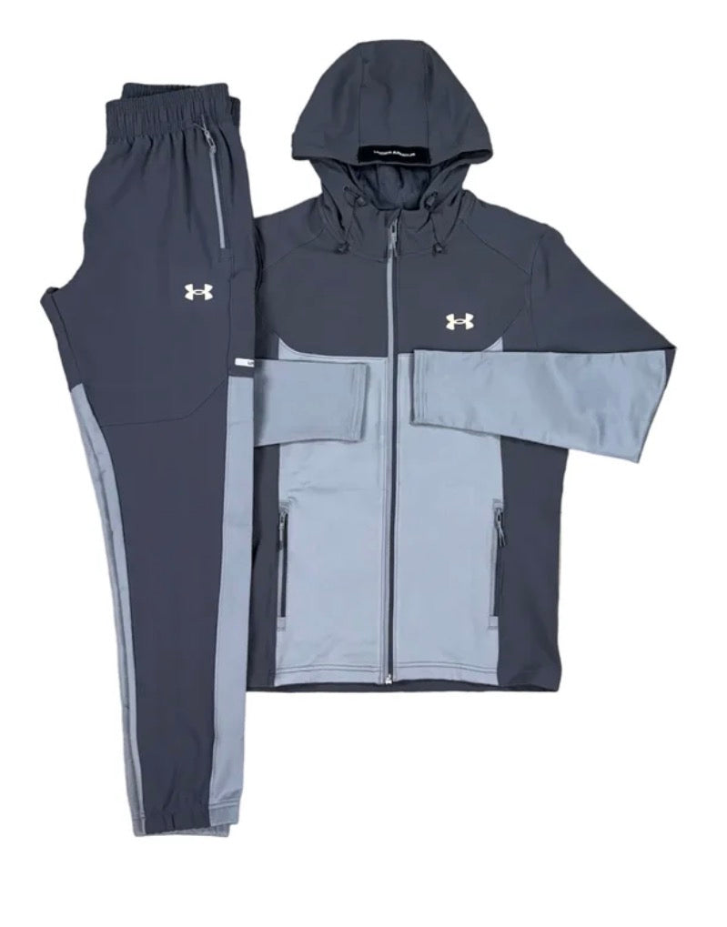 UNDER ARMOUR - GREY WINTERIZED TRACKSUIT