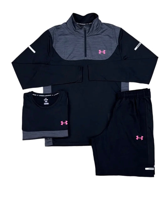 UNDER ARMOUR - TECH UTILITY 3 PIECE PINK/BLACK