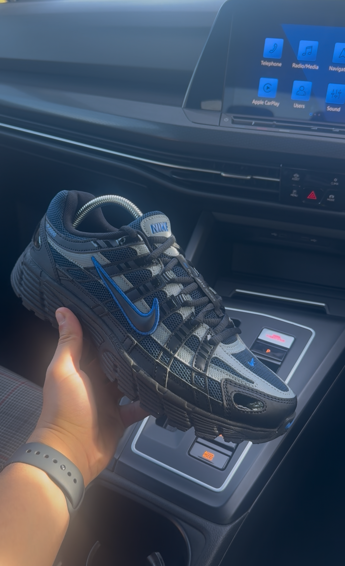 NIKE P-6000 UTILITY BLACK BLUE