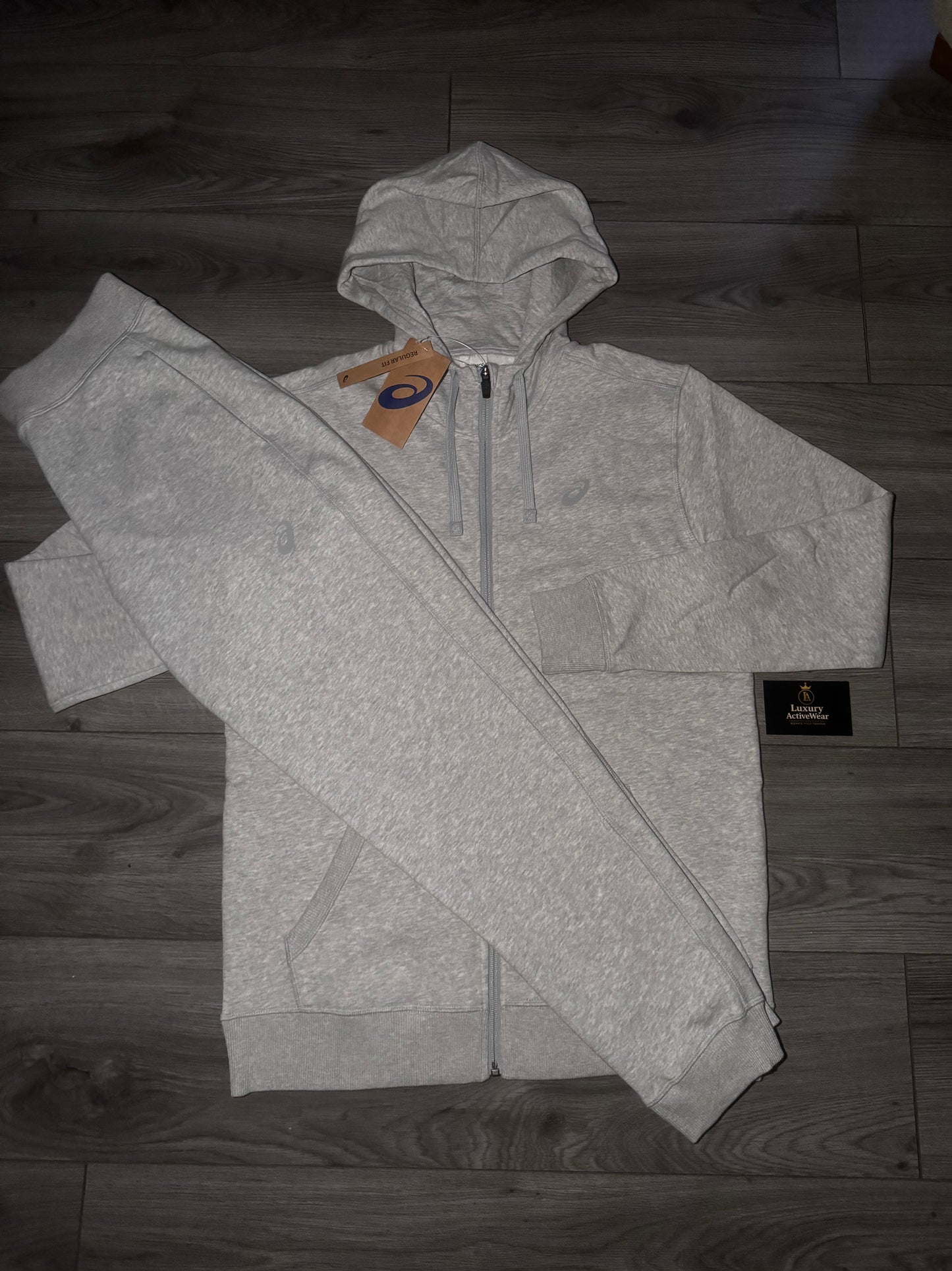 ASICS CLUB FLEECE SET GREY